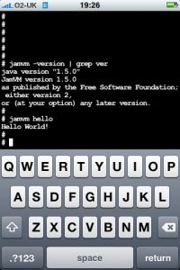 JamVM - Java VM for IPhone