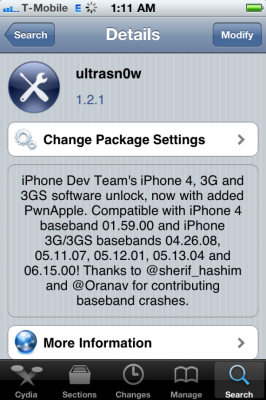 ultrasn0w 121 266x400 Вышел UltraSn0w 1.2.1 с поддержкой iPhone iOS 4.3.1