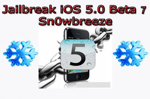 Sn0wbreeze Thumbnail beta 7 500x333 How To Install and Jailbreak iOS 5 Beta 7 without Developer Account