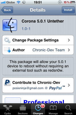  How to install untethered iOS 5.0.1 jailbreak