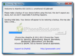 Пошаговое руководство: отвязанный джейлбрейк iPhone 4S с помощью Absinthe (Windows) [iOS 5.0, iOS 5.0.1] (absinthe win 4 300x224)