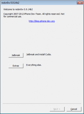 redsn0w 0914b2 295x400 RedSn0w 0.9.14b2: усовершенствованный даунгрейд модема с 06.15 до 05.13 для iPhone 3GS/3G