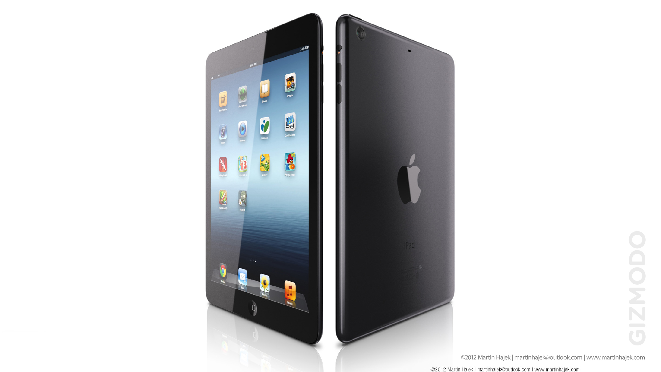 IPhoneRoot Beautiful Renders Of The IPad Mini Images Print