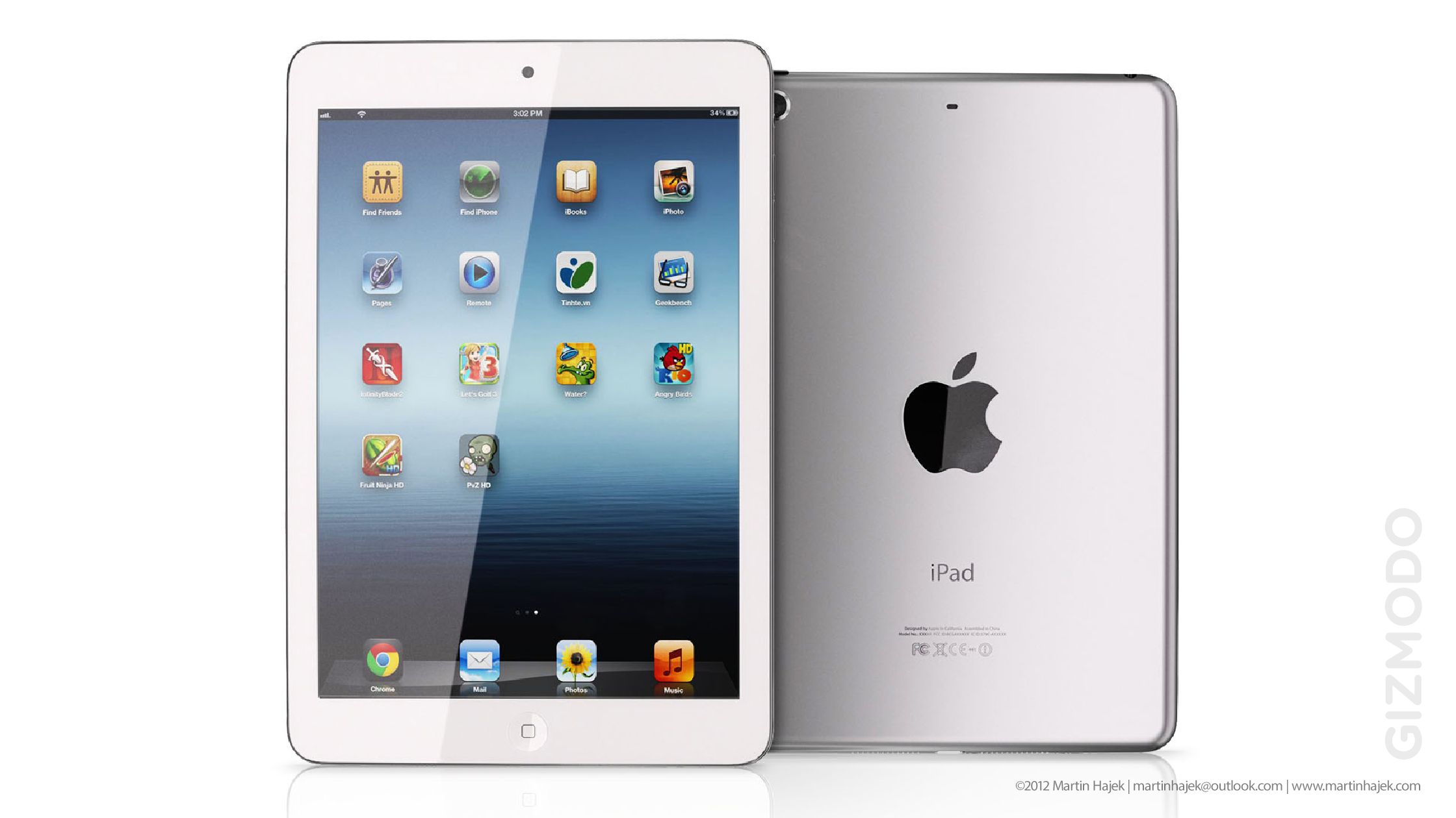 iPhoneRoot.com » Beautiful Renders of the iPad Mini [Images] » Print