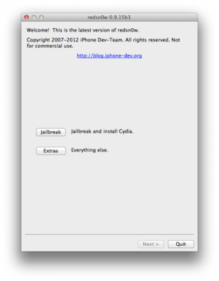 Jailbreak iPad 4.3.5 Using Redsn0w 0.9.8