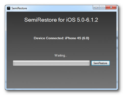 semi restore 500x387 Вышла утилита Semi Restore: рестор без обновления версии iOS прошивки