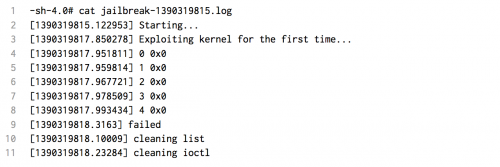 exploit ios7 500x167 iOS 7.1b4 Blocks Kernel Exploit Used In Evasi0n iOS 7 Jailbreak