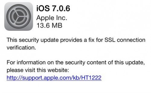 ios 7.0.6 500x308 Apple официально выпустила iOS 7.0.6 и iOS 6.1.6 