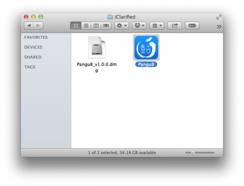 pangu8 mac os x 500x382 Вышла утилита джейлбрейка Pangu8 для Mac OS X
