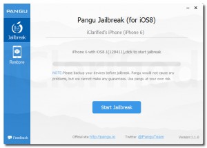 pangu8 start 300x214 Pangu8 1.2.1 Jailbreak Utility Released