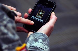USA army and iphone