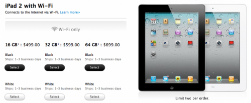 iPad 2 demand