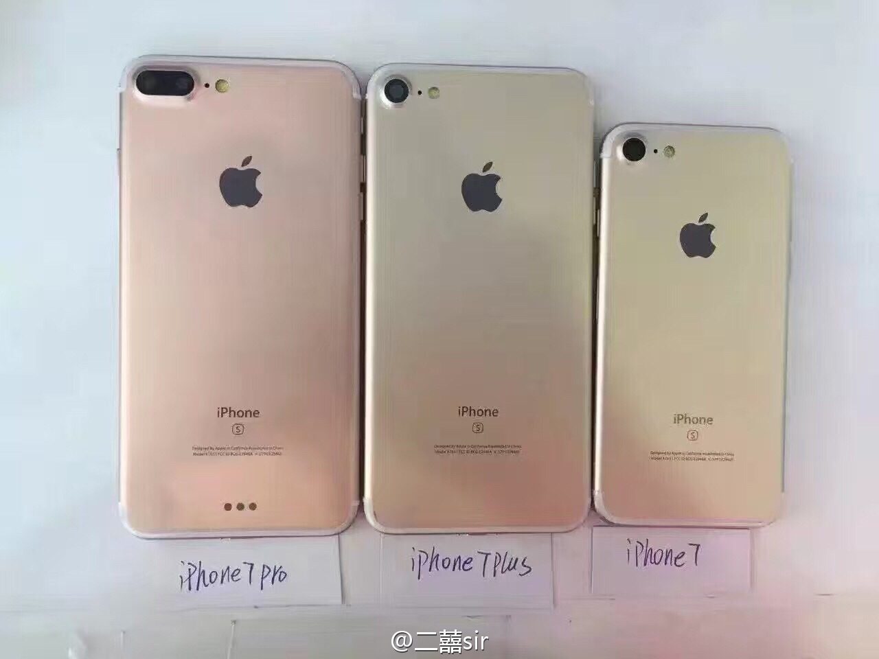 iPhone 7, 7 Plus y ¿iPhone 7 Pro?
